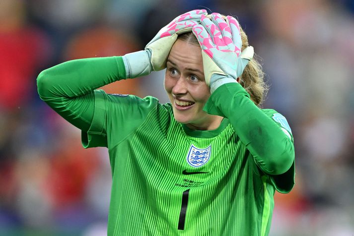Hannah Hampton sagði góða sögu en hún virðist þó ekki vera alveg sönn.