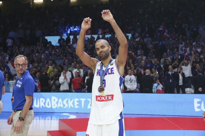 Tony Parker fékk brons á síðasta Evrópumótinu.