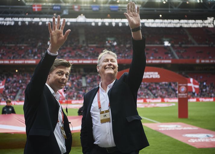 Åge Hareide og Jon Dahl Tomasson verða ekki lengur þjálfarar Danmerkur.