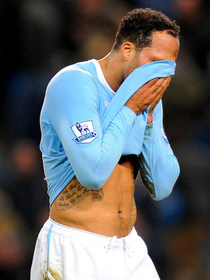 Joleon Lescott, varnarmaður Manchester City.