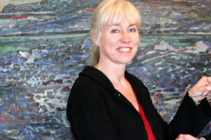 Ásgerður Halldórsdóttir bæjarstjóri.