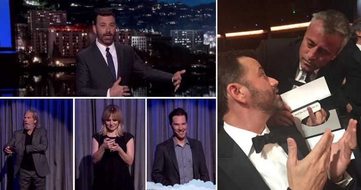 Jimmy Kimmel er grjótharður.