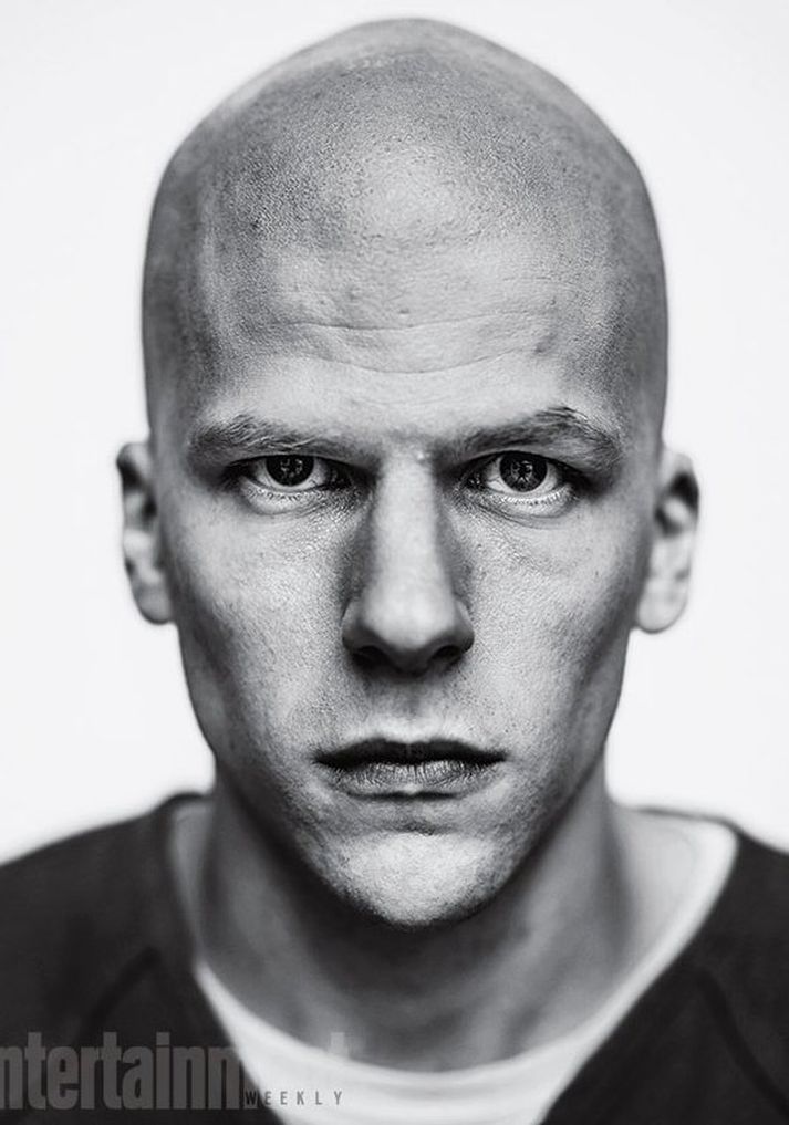 Jesse Eisenberg sem Lex Luthor.
