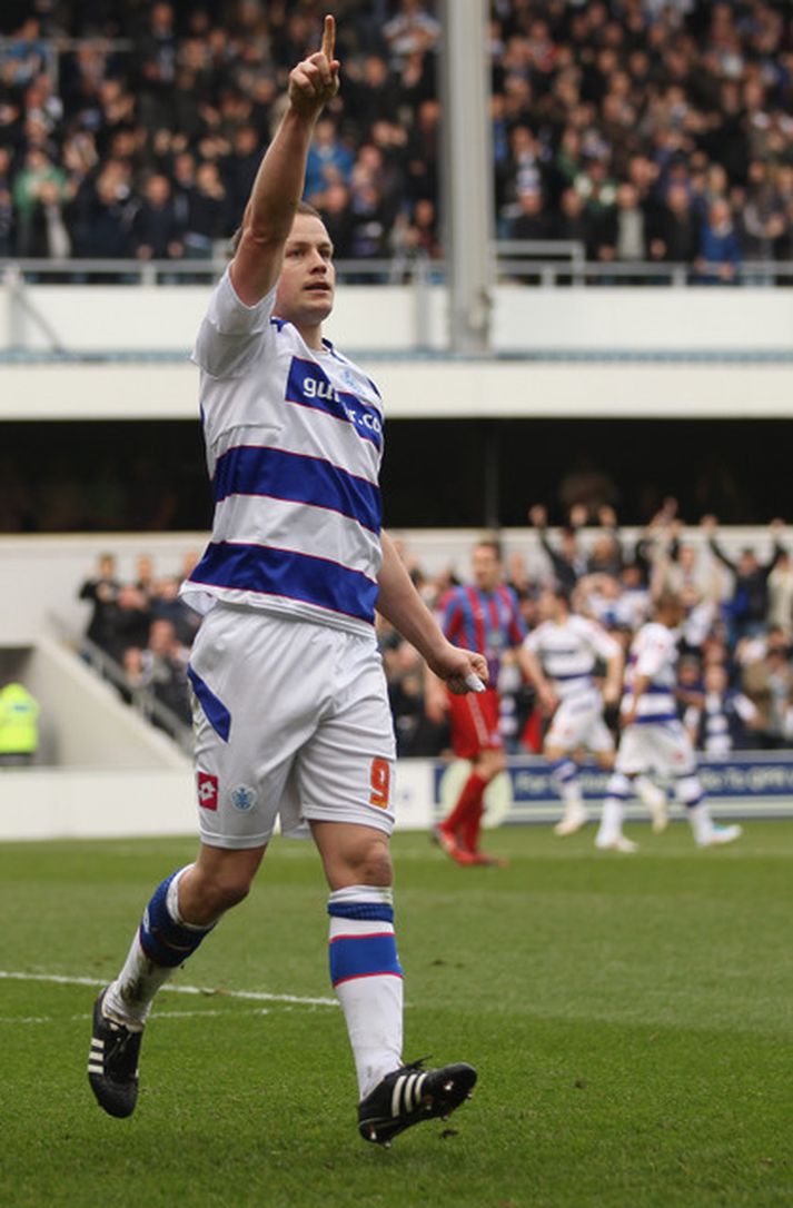 Heiðar Fagnar marki með QPR
