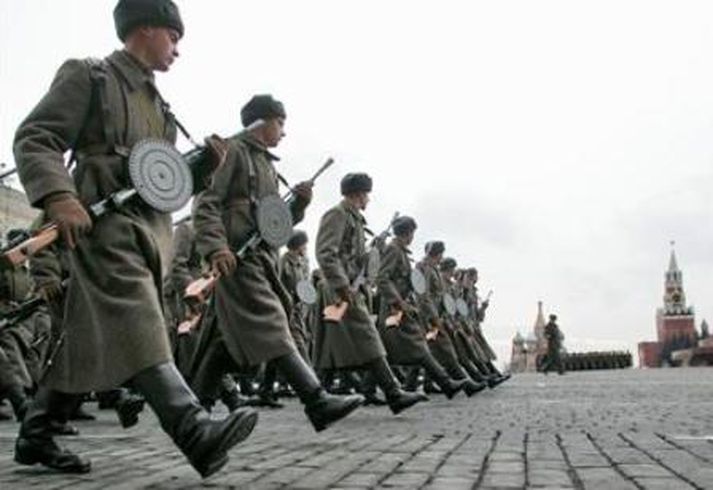 Frá Rauða torginu. Þó ekki í dag.