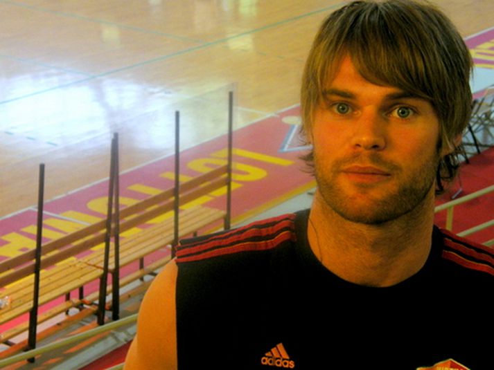 Jón Arnór Stefánsson körfuboltakappi.