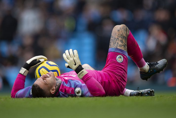 Ederson er að glíma við meiðsli.