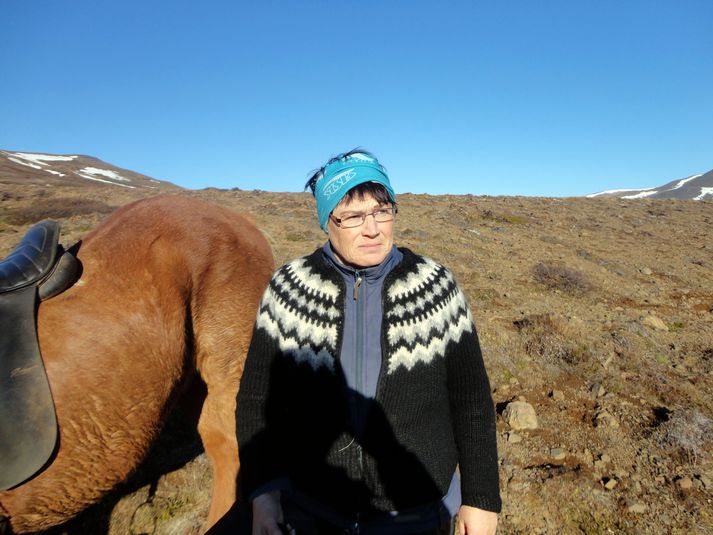 Jónína Stefánsdóttir, bóndi á Stóru Gröf.