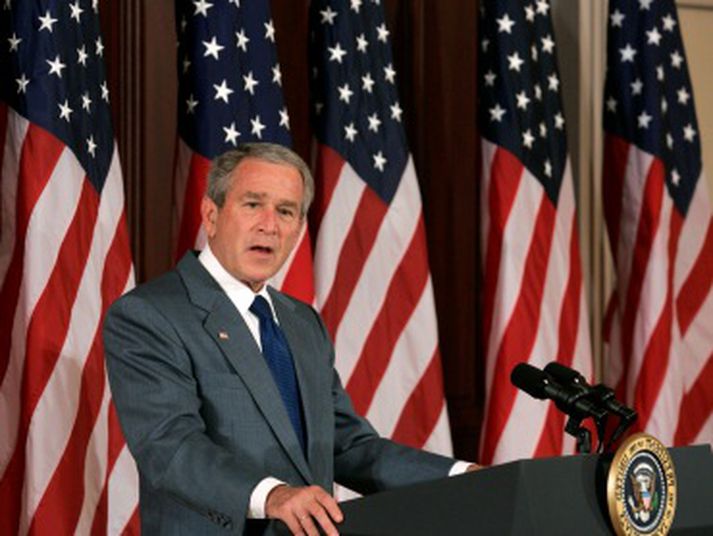 George Bush Bandaríkjaforseti.