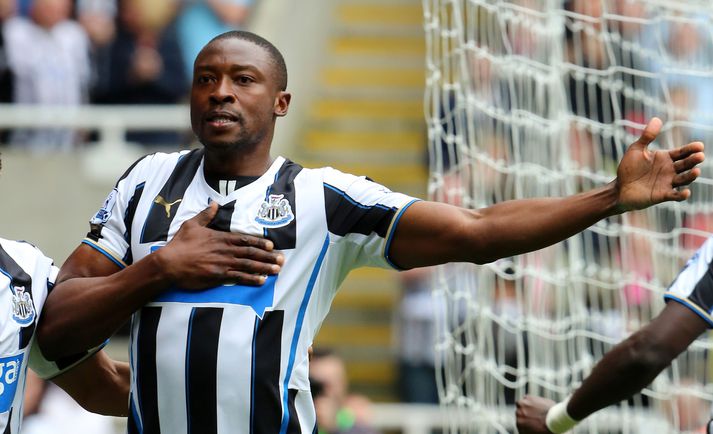 Ameobi skoraði 79 mörk á 14 árum hjá Newcastle.