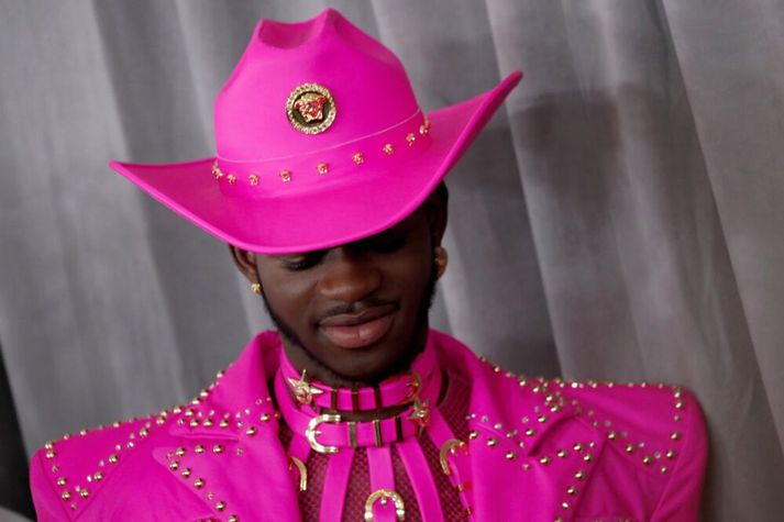 Vinsælasta lag Lil Nas X var hip hop-kántrí-slagarinn Old Town Road.