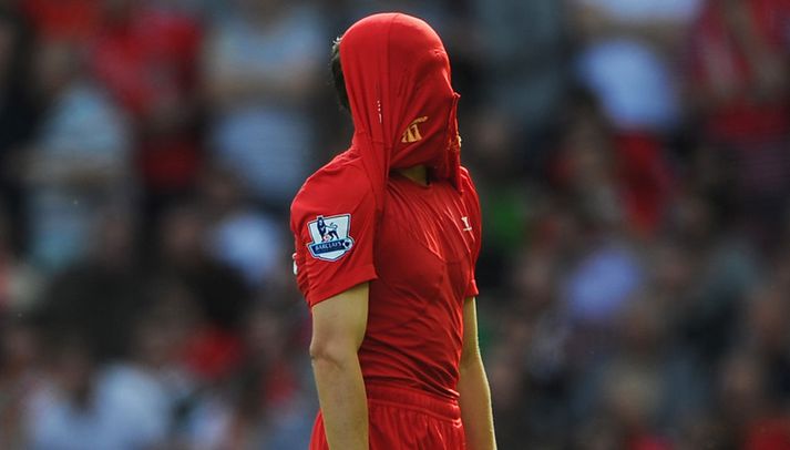 Lucas Leiva gat ekki leynt vonbrigðum sínum.