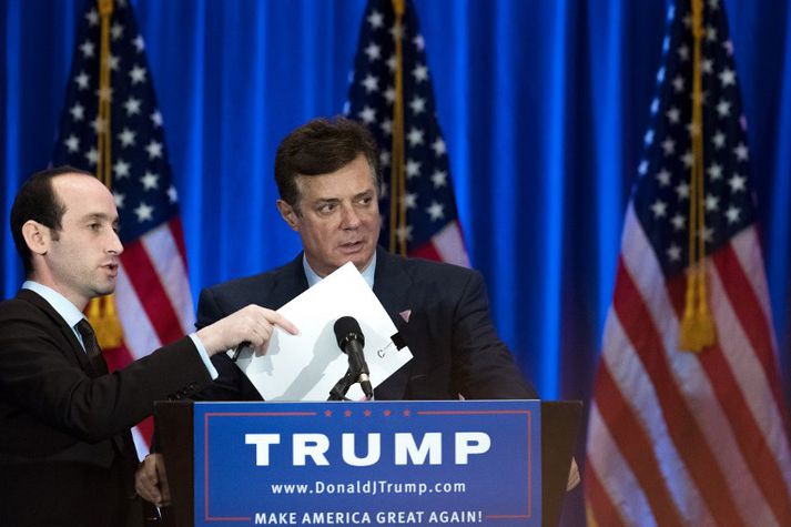 Manafort (f.m.) hefur um árabil verið málafylgjumaður fyrir erlend stjórnvöld í Washington.