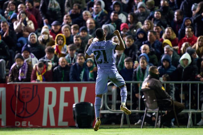 Rodrygo reyndist hetja Real Madrid í kvöld.