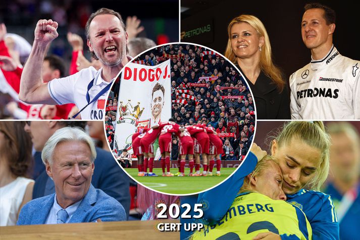 Dagur Sigurðsson, Schumacher-hjónin, hin sænsku Björn Borg og Smilla Holmberg og Diogo Jota komu við sögu í mest lesnu erlendu íþróttafréttum ársins 2025 á Vísi.