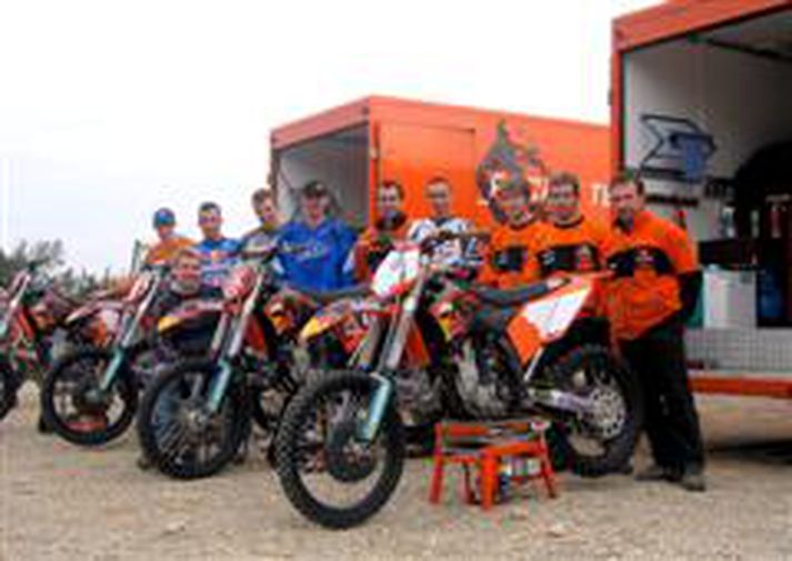 Redbull / KTM liðið 2007