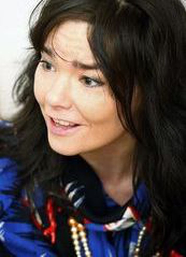 Björk Guðmundsdóttir.