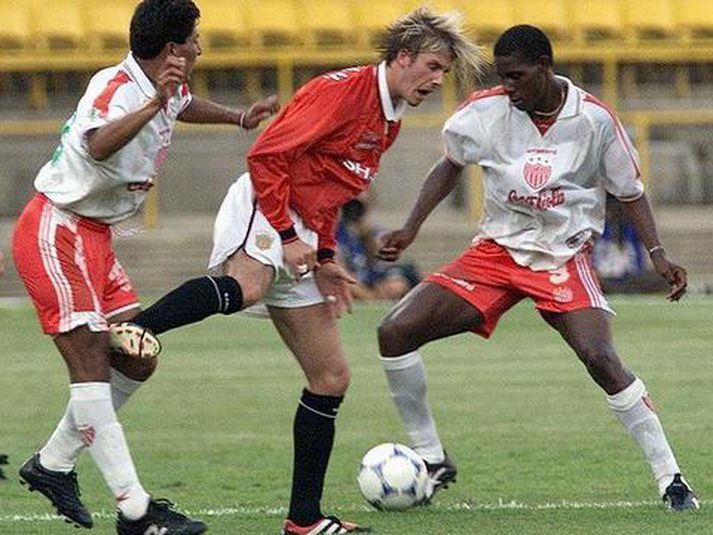 Manchester United eyddi tveimur vikum í Brasilíu um áramótin 1999 til 2000.