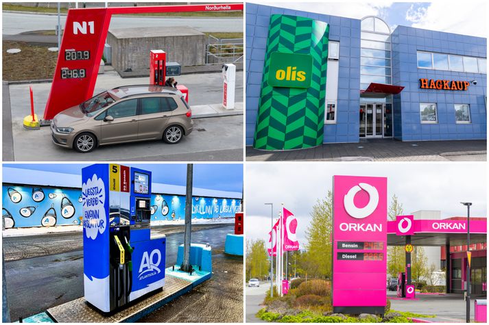 ASÍ vill meina að hlutur olíufélaga af hverjum seldum lítra sé nú um 60 krónur.
