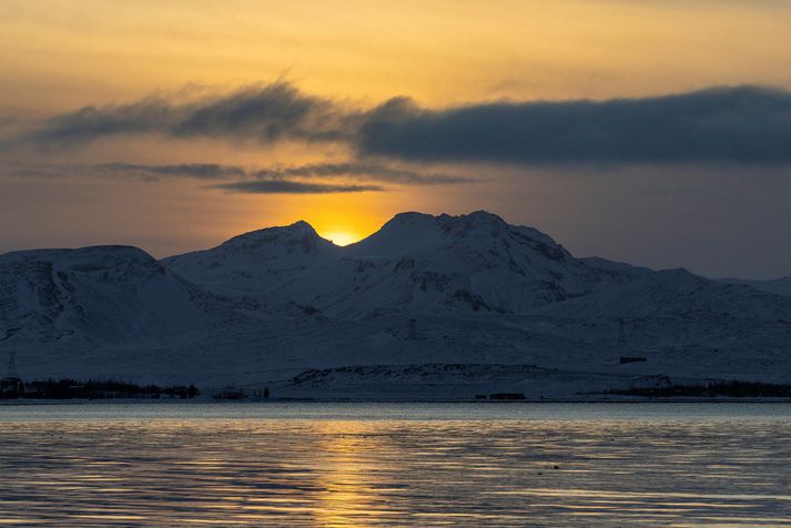 Flugvélin fannst í Þingvallavatni.