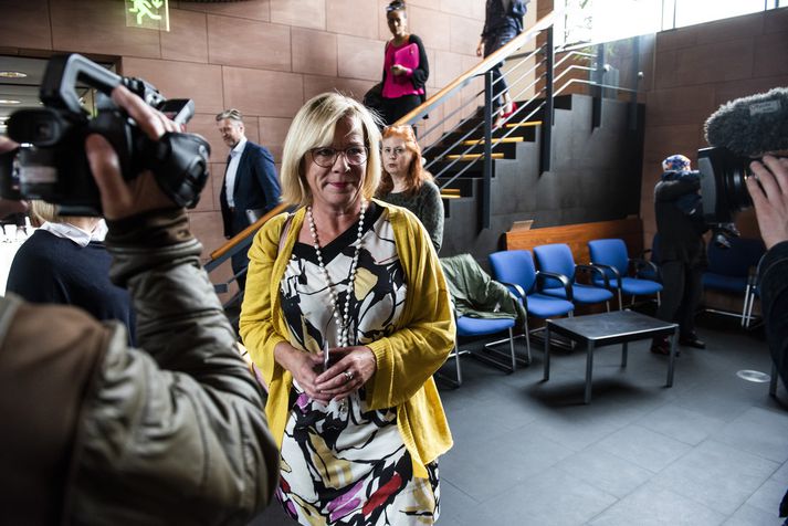 Vigdís Hauksdóttir segir að málið eigi ekki erindi við almenning.