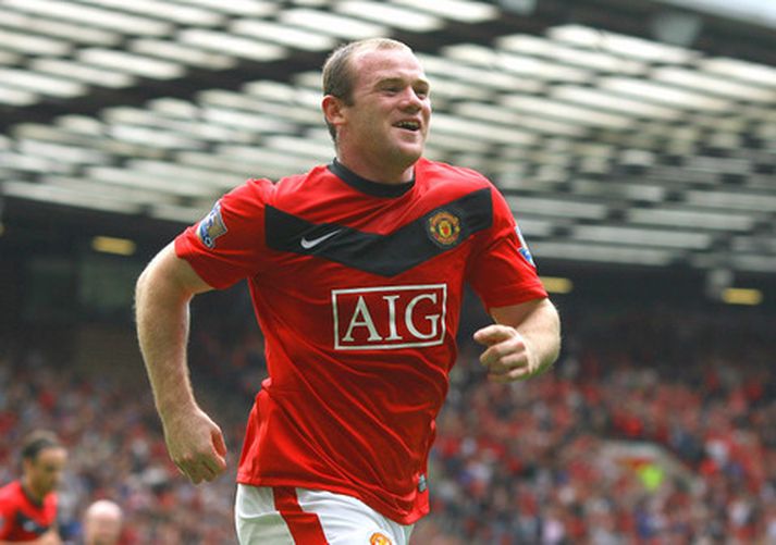 Wayne Rooney, leikmaður Manchester United.