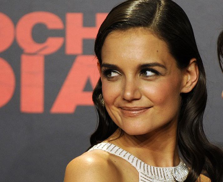 Samkvæmt niðurstöðu rannsóknarinnar er Katie Holmes á hátindi fegurðarinnar. Mynd/ AFP.