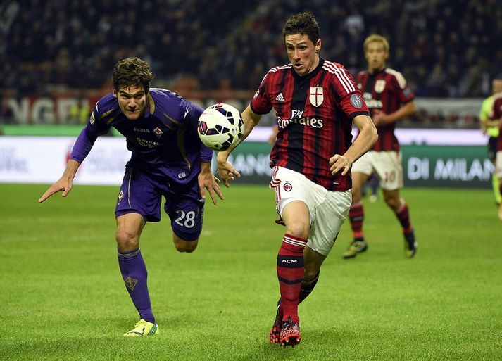 Fernando Torres í búningi AC Milan