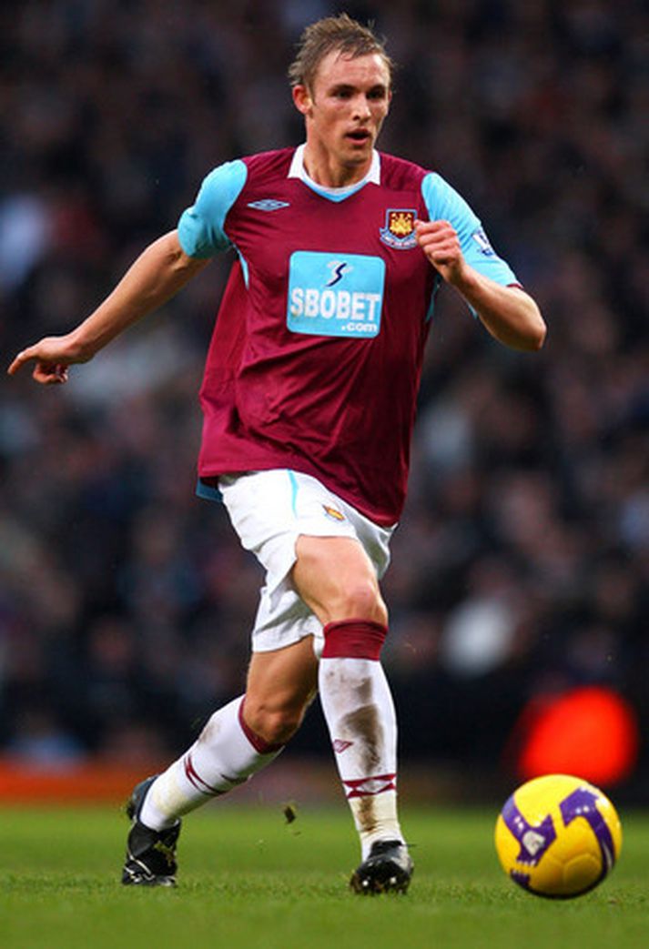 Jack Collison í leik með West Ham.