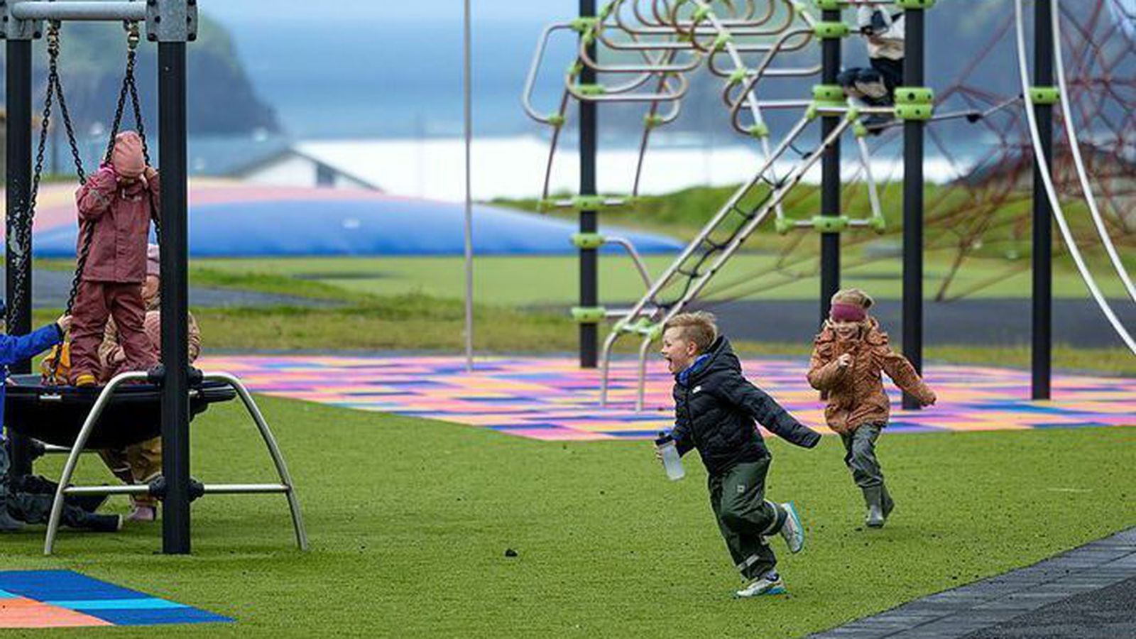 Hjól Eyjabarna skrúfuð í sundur