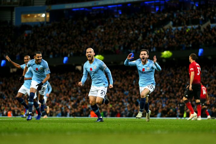 David Silva kom Manchester City á bragðið í kvöld