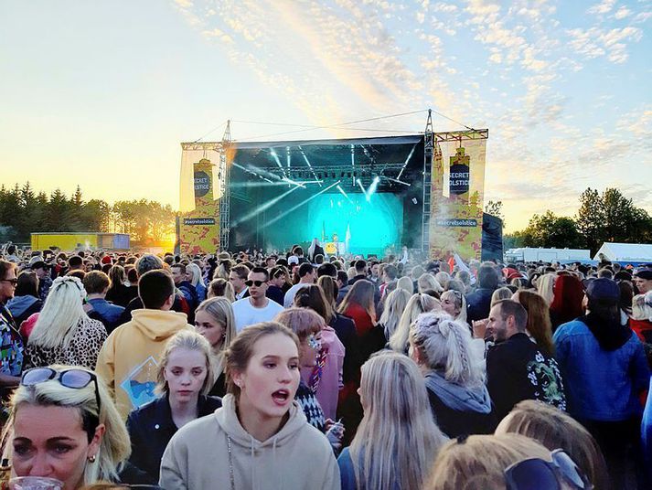 Frá Secret Solstice hátíðinni á síðasta ári.