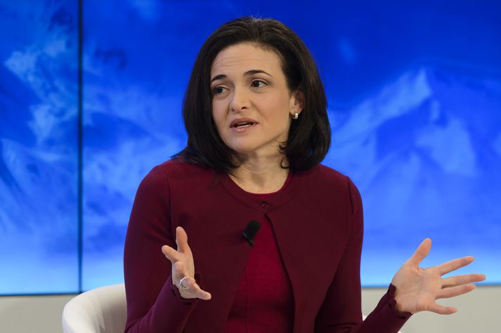 Sheryl Sandberg framkvæmdastjóri Facebook stýrir daglegum rekstri fyrirtækisins.