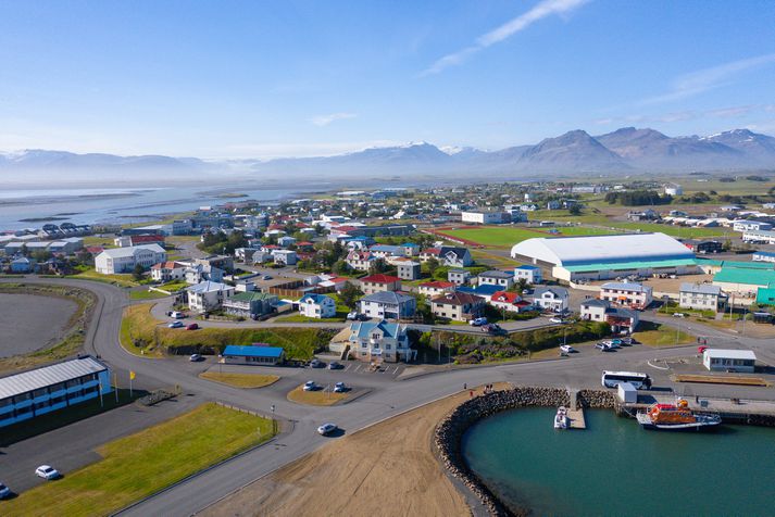 Mennirnir voru handteknir á Höfn í Hornafirði.