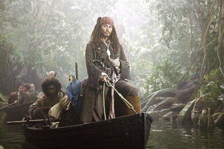 Disney framleiddi meðal annars kvikmyndirnar um ævintýri kapteins Sparrow.