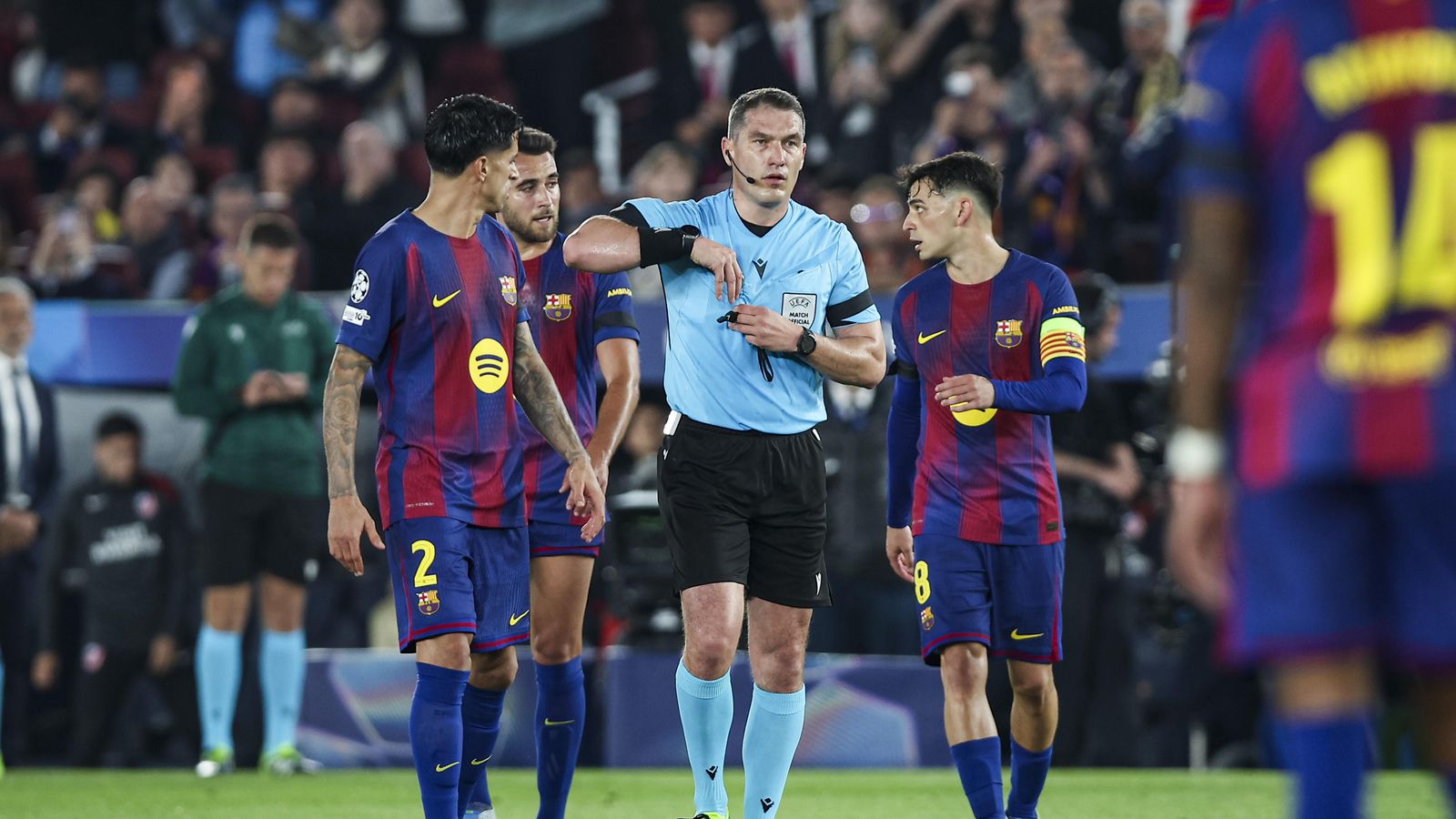 Form­leg kvörtun á borði UEFA: Átti Barcelona að fá víti gegn Atlético?