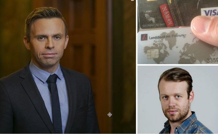 Rúnar upplýsingafulltrúi vill alls ekki kannast við að inngróin karlremba lúri í Landsbankanum. Tilviljun réði því að Þórður Snær en ekki kona hans, fékk Platínumkortið.