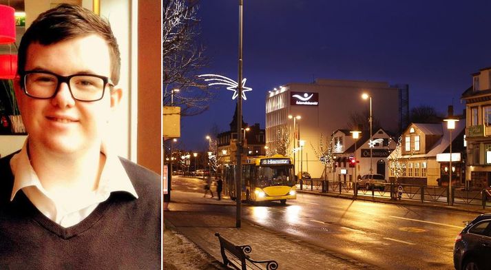 Jóhann Örn lýsir aðkasti sem hann og kærasti hans urðu fyrir í Lækjargötu í nótt. 