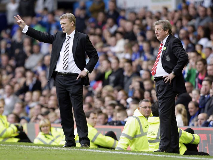 David Moyes og Roy Hodgson.