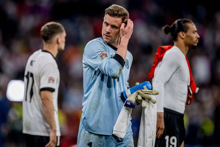 Marc Andre ter Stegen lék með þýska landsliðinu í undanúrslitum Þjóðadeildarinnar í sumar.