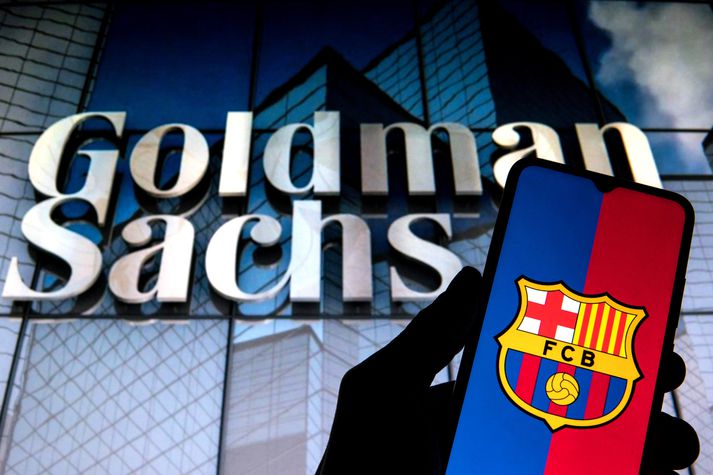 Framtíð Barcelona gæti verið í höndum Goldman Sachs.