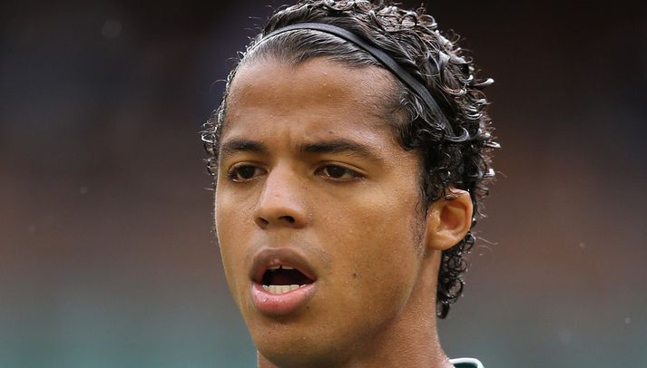 Giovani Dos Santos, leikmaður Tottenham skoraði eitt mark fyrir Mexíkó í dag.