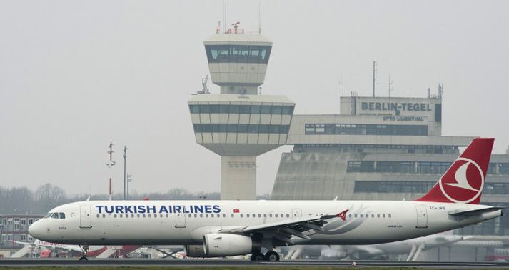 Vél Turkish Airlines. Myndin tengist fréttinni ekki beint.