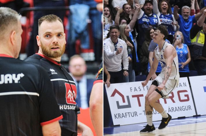 Davíð Tómas, körfuboltadómari, er á því að karfa Hilmars Smára Henningssonar sem réði úrslitum í Garðabænum í kvöld hafi verið lögleg