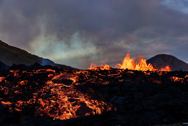 Náttúruvársérfræðingur segir augljóslega einhver kaflaskil í virkni gossins.