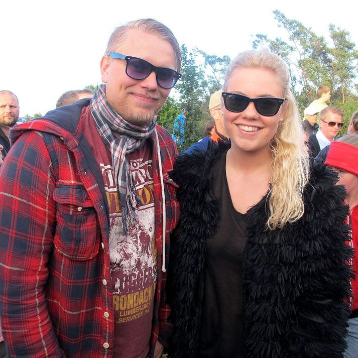 Sandra Ósk Aradóttir og Gunnar Valur Arason.
