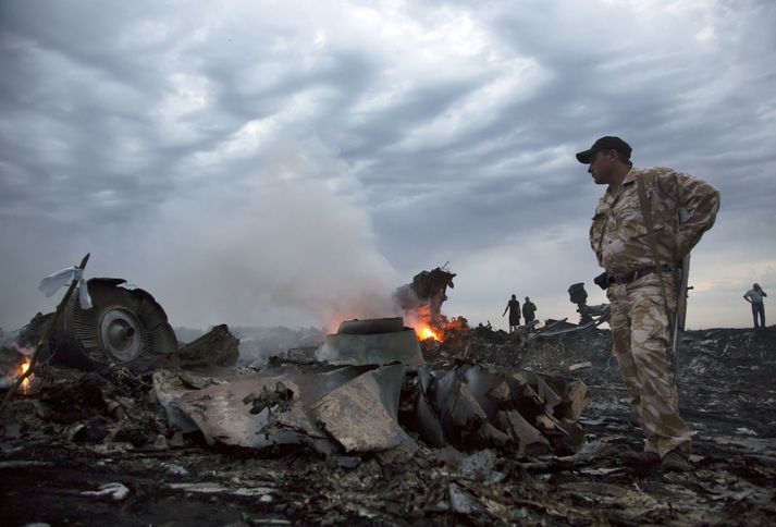Flug Malaysia Airlines, MH17 fórst yfir austanverðri Úkraínu þann 17. júlí.