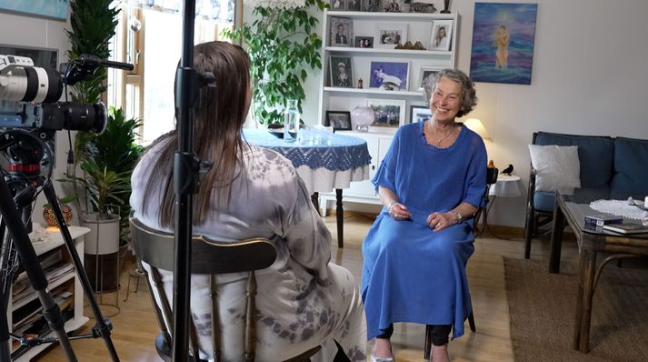 Vigdís segist vera góð norn.