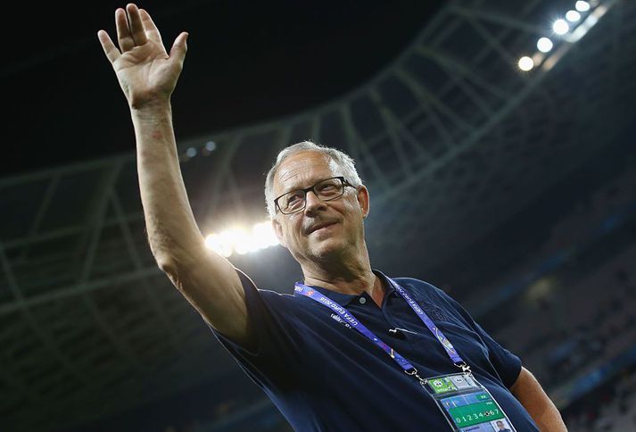 Lars Lagerbäck eftir sigur Íslands á Englandi í 16-liða úrslitum EM 2016.