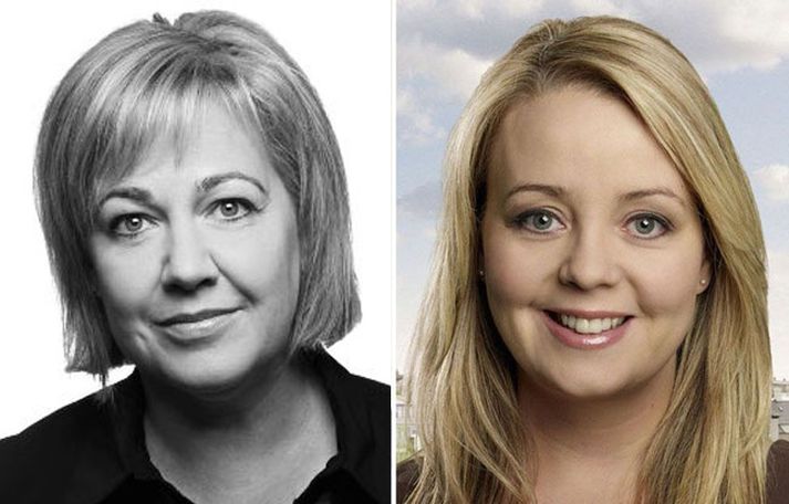 Sigrún Lilja Guðbjartsdóttir og Jarþrúður Ásmundsdóttir.